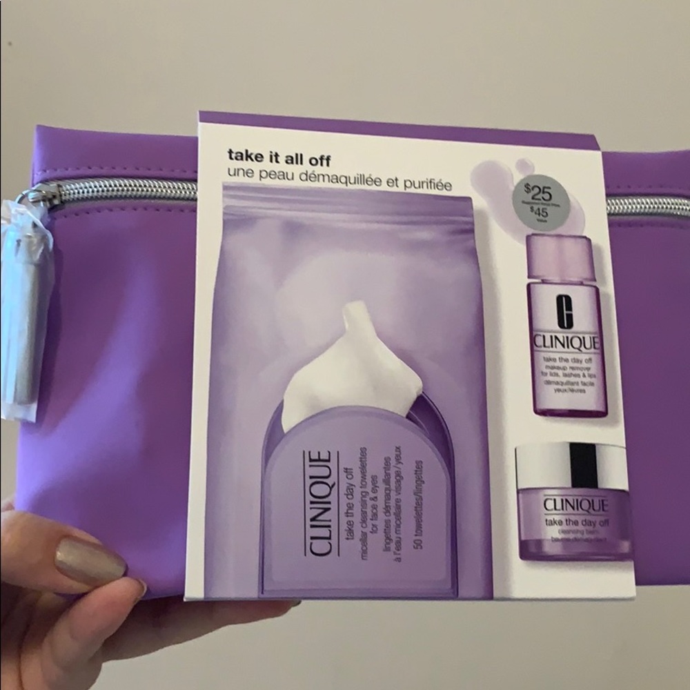 Clinique Take it all off set
